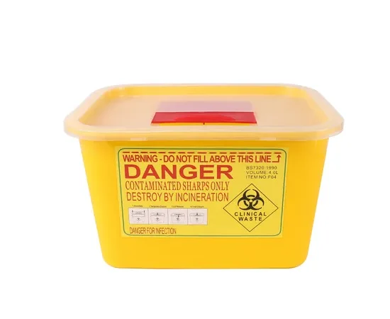 high quality plastic square medical waste container large sharps container.webp